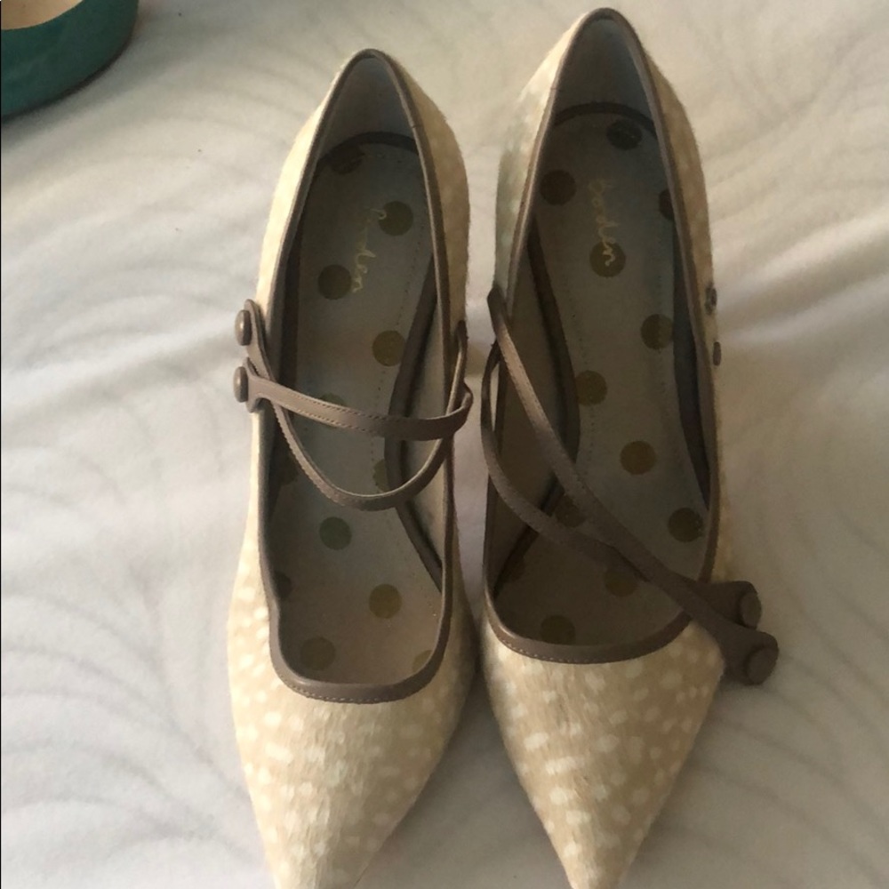 Block Heel Boden Mary Jane Shoe - never worn!